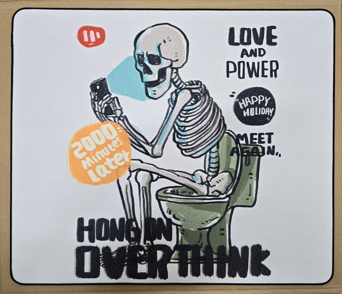 Owepowe Skeleton Mosuepad – kvn/oImagine